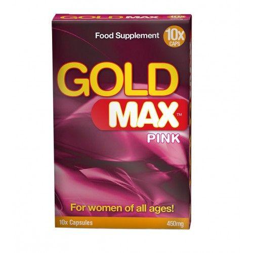 Stimulant Sexuel Gold Max Femme 10 Gelules