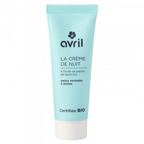 Crème De Nuit Bio Peaux Normales & Mixtes 50 Ml 