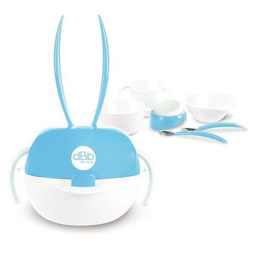 Set Repas Voyage Lapin Bleu - Dbb Remond