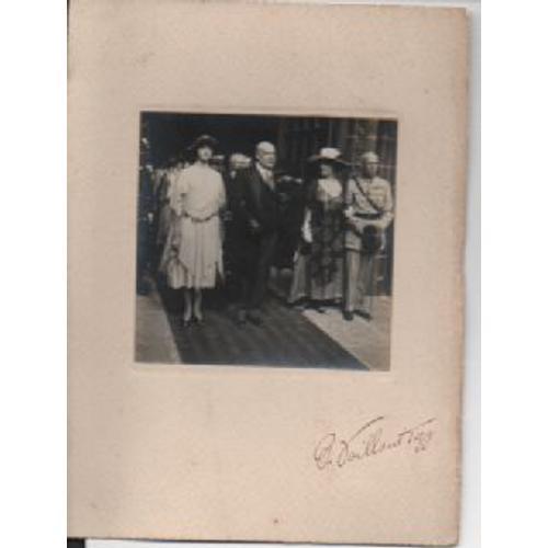 1 Photographie : Mariage À Sainte Clotilde 12 Juillet 1922 De Etienne Gustave Emmanuel De Croÿ - Roeulx Avec Alyette Marie Colette De Pomereu D'aligne (Vaillant Tozy)