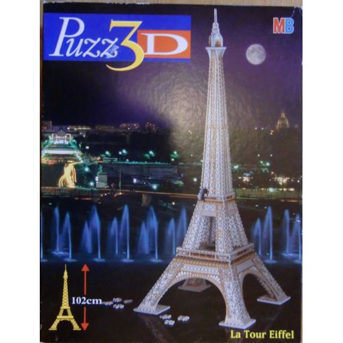 Puzzle 3d Tour Eiffel 1,02m - Puzz3d