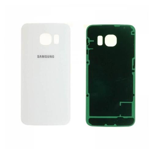 Coque Arrière / Cache Batterie Samsung Galaxy S 6 Edge - Couleur Blanc