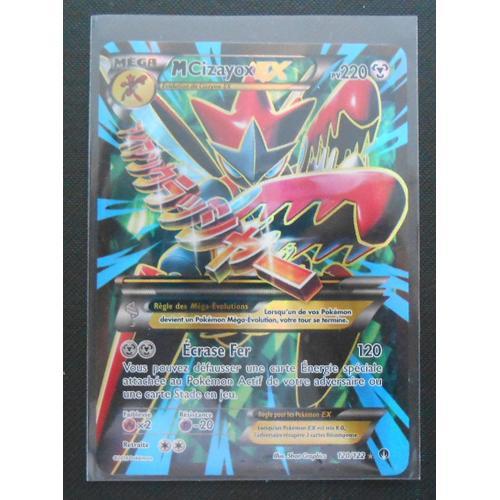 Carte Pokemon M-Cizayox Ex 120/122 Vf