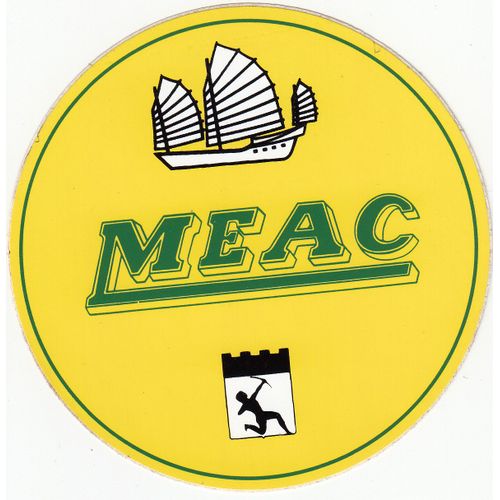 Autocollant Jaune  Meac, Jonque, Arche