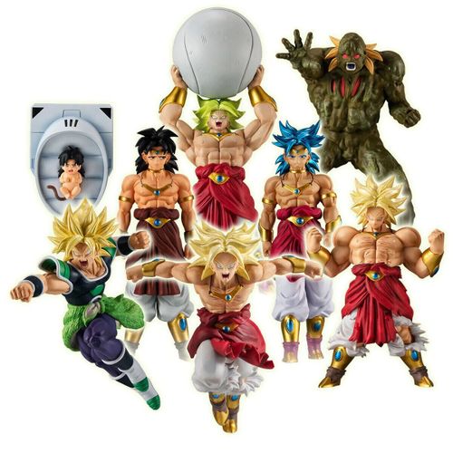 Dragon Ball Z Hg Bandai Collection Broly Gashapon Box Dbz