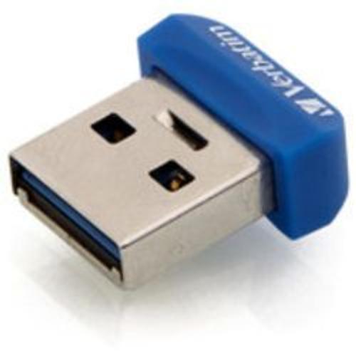 Verbatim Store 'n' Stay NANO - Clé USB - 64 Go - USB 3.0 - bleu