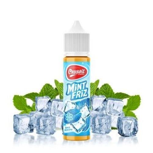 E-liquide Mint Friz 0mg 50ml + 2 Boosters 20mg - Chubbiz