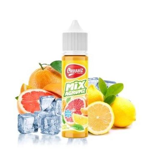 E-liquide Mix Agrumz 0mg 50ml + 2 Boosters 20mg - Chubbiz