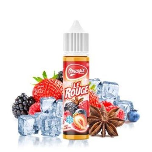 E-liquide Le Rouge 0mg 50ml + 2 Boosters 20mg - Chubbiz