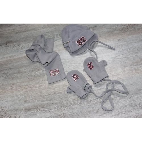 Ensemble Vêtement College Team Polyester 12 À 24 Mois Gris