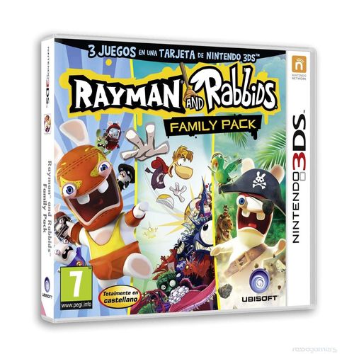 Rayman And Rabbids (Version Espagnole) 3ds