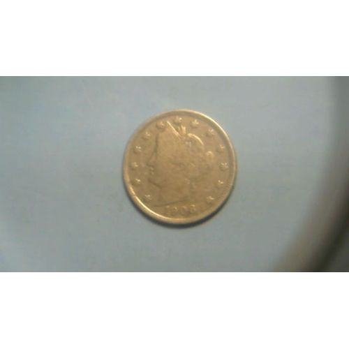 Usa 5 Cents 1906