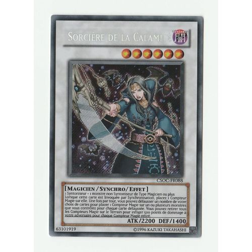 Yu-Gi-Oh! - Csoc-Fr088 - Sorcière De La Calamité - Secret Rare