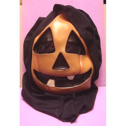 Masque À Capuche Tête De Citrouille Jack Lantern - Halloween