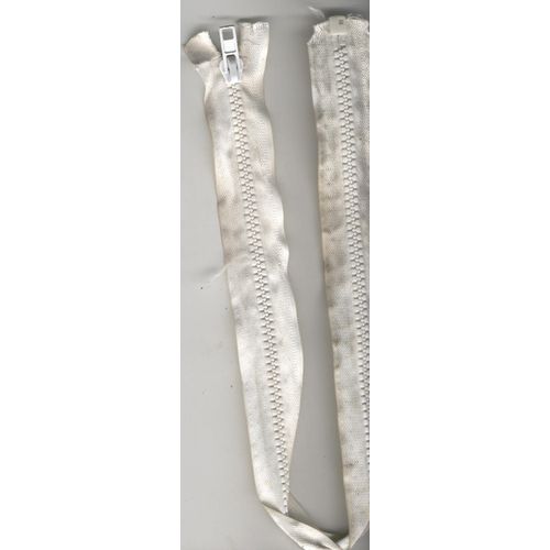 Fermeture Éclair Blanche, Séparable, 59 Cm
