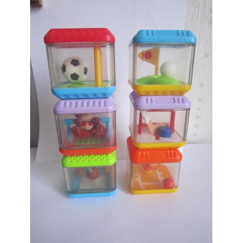 cube fisher price peek a block