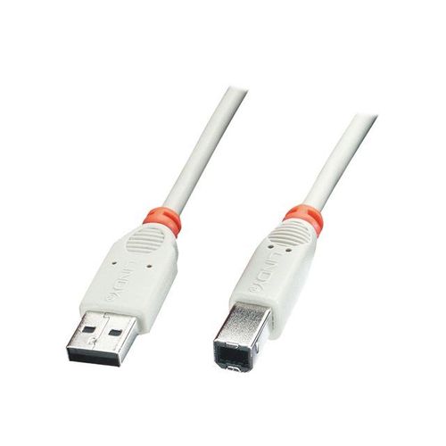 Lindy - Câble USB - USB (M) pour USB type B (M) - USB 2.0 - 5 m