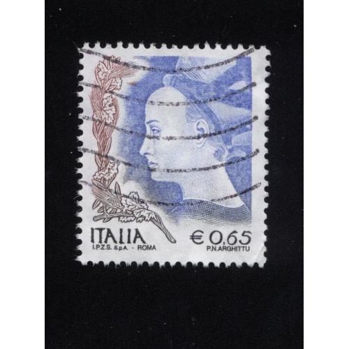 Italie 2004 Oblitéré Used Les Femmes Dans L'art 0,65 Euro