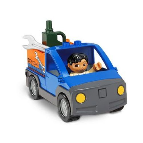 LEGO DUPLO 4684 Camion Voiture de Dépannage avec 1 Figurine