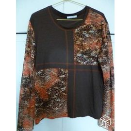 Top Burton Viscose 46 Marron
