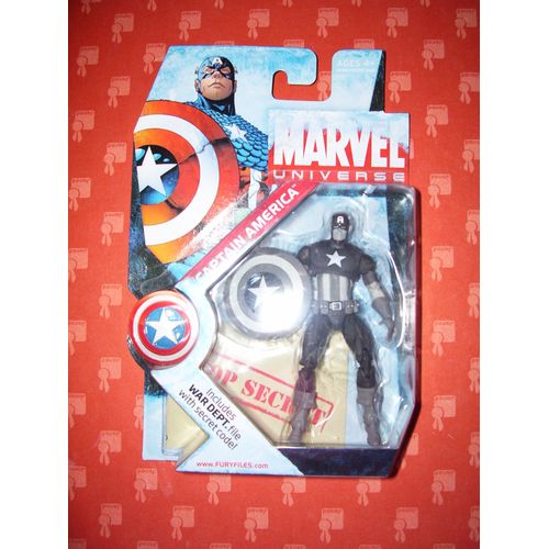 Marvel Universe - Captain America White 3.75 (10cm)