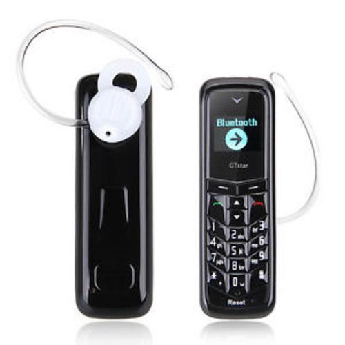 Mini Téléphone Oreillette Bluetooth Bm50 Gt Star Noir