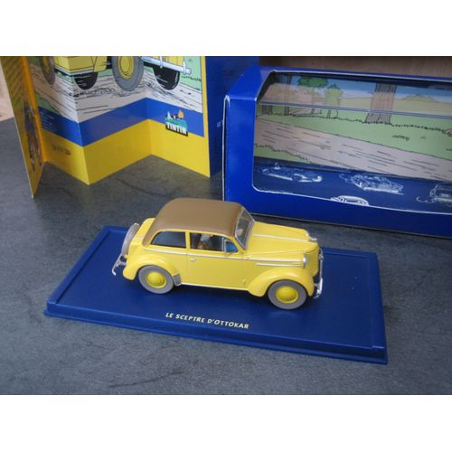 Voiture Tintin Et Le Sceptre D'ottokar Ref 019-Atlas