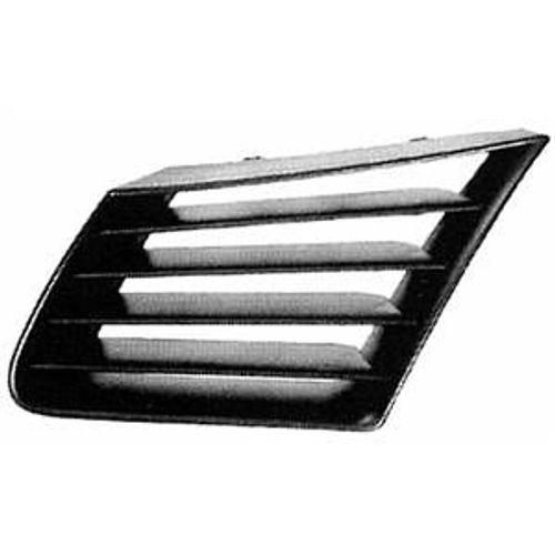 Grille Calandre Supérieure Gauche Pour Seat Ibiza Iii Phase 1, 2002-2006, Noire, Pare Chocs Avant
