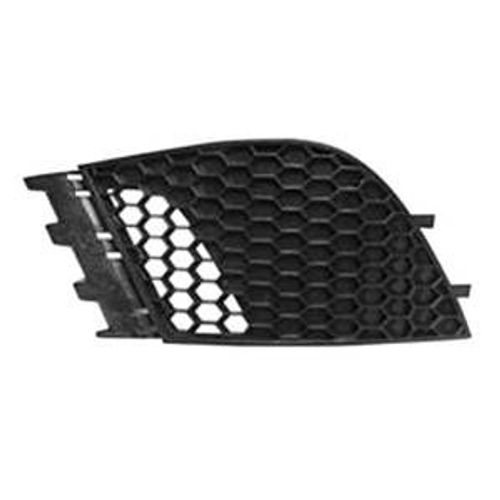 Grille De Calandre Gauche Pour Seat Ibiza Iii Phase 2, 2006-2008, Noire, Pare Chocs Avant, Neuve
