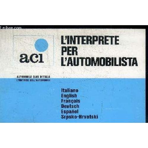 L'interprete Per Automobilista