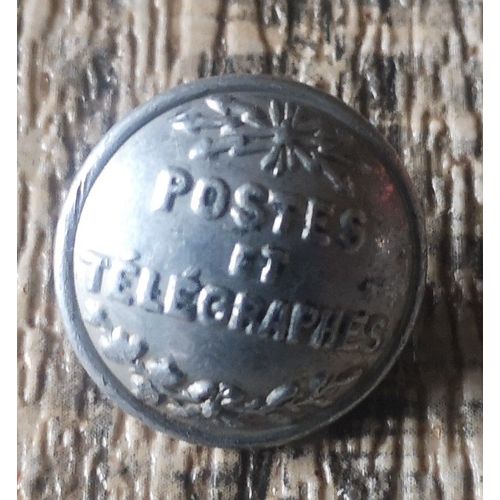 Bouton Ancien Tenue Des Postes Et Telegraphes