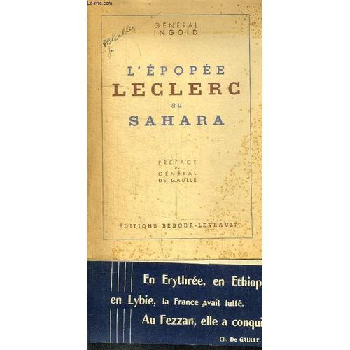 L'epopee Leclerc Au Sahara