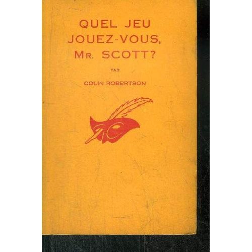 Quel Jeu Jouez-Vous Mr Scott (Dusky Limelight)