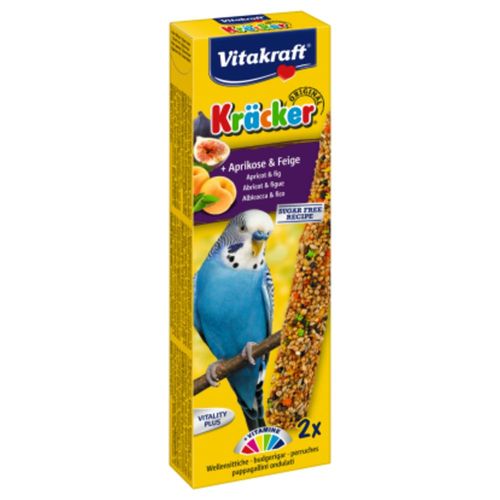 Kräcker Abricot Figue Pour Perruches X2 - Vitakraft