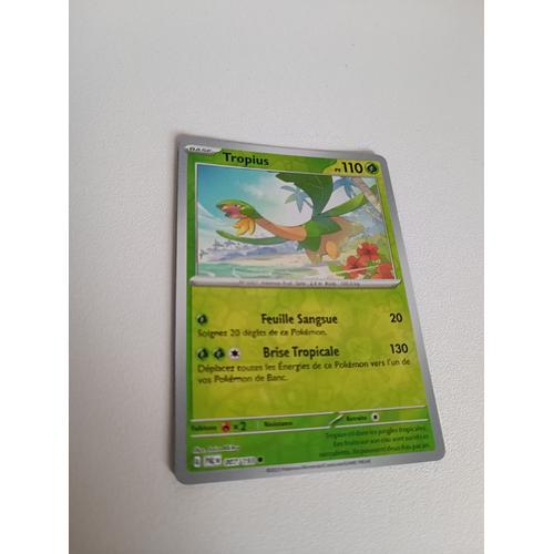 Tropius Reverse - Ev2: Évolutions À Paldea - 007/193 - Carte Pokémon Fr