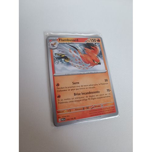 Flambusard - Ev2: Évolutions À Paldea - 030/193 - Carte Pokémon Française