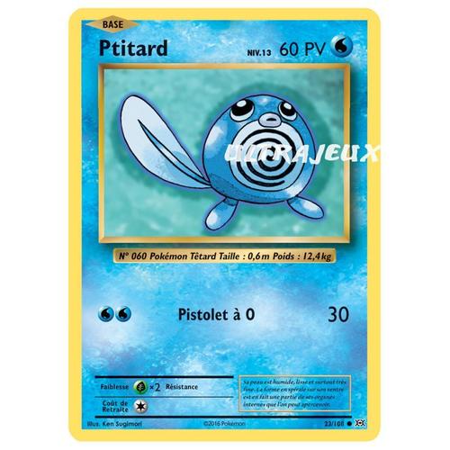 Pokémon - 23/108 - Ptitard Niv.13 - Xy - Evolutions - Commune