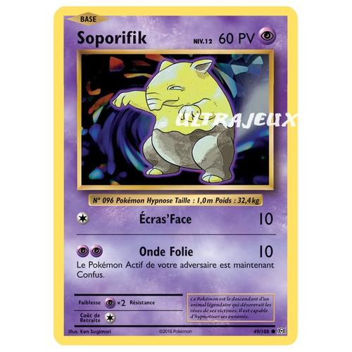 Pokémon - 49/108 - Soporifik Niv.12 - Xy - Evolutions - Commune