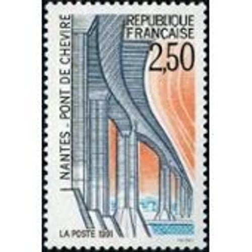 Le Pont De Chevire À Nantes Série Touristique