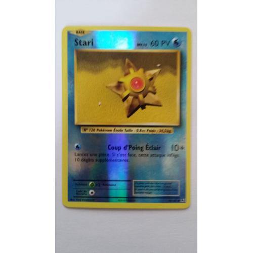 Stari Reverse 30/108 Série Evolutions Carte Pokemon Francaise