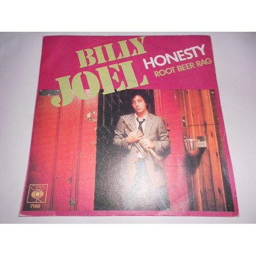 Billy Joel ‎¿ Honesty / Root Beer Rag - 45 Rpm, Single