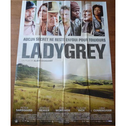 Ladygrey De Alain Choquart Avec Peter Sarsgaard, Jérémie Renier - Affiche Originale De Film Format 120 X 160 Cm