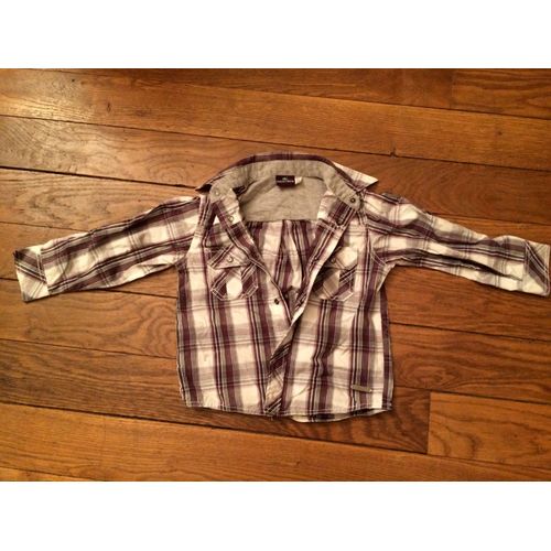 Superbe Chemise Sergent Major Coton 3 Ans Multicolore