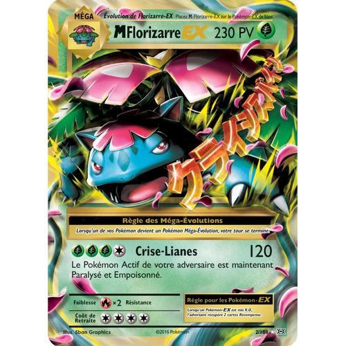 Pokémon - 2/108 - Méga Florizarre Ex - Xy - Evolutions - Ex