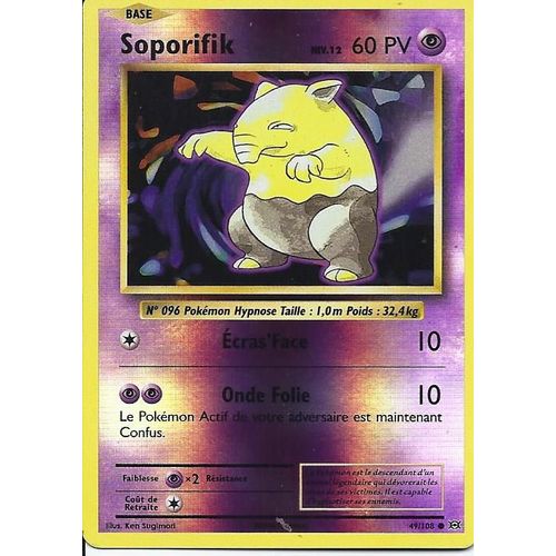 Carte Holo Reverse Soporifik 49/108 - Xy Evolutions