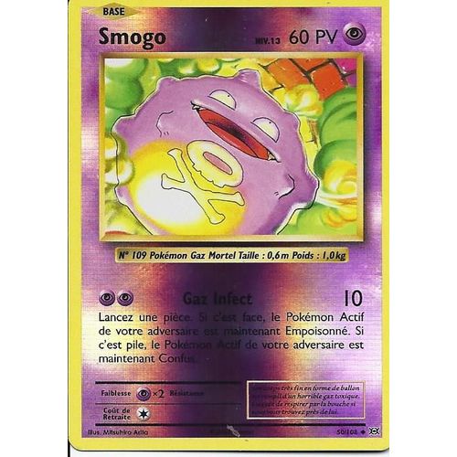 Carte Holo Reverse Smogo 50/108 - Xy Evolutions