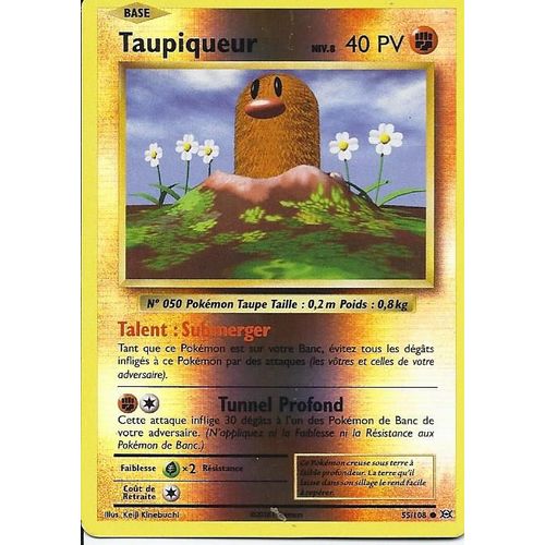 Carte Holo Reverse Taupiqueur 55/108 - Xy Evolutions