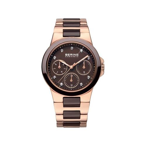 Bering Time - 32237-765 - Montre Femme - Quartz - Analogique - Bracelet Différents Matériaux Or Et Rose