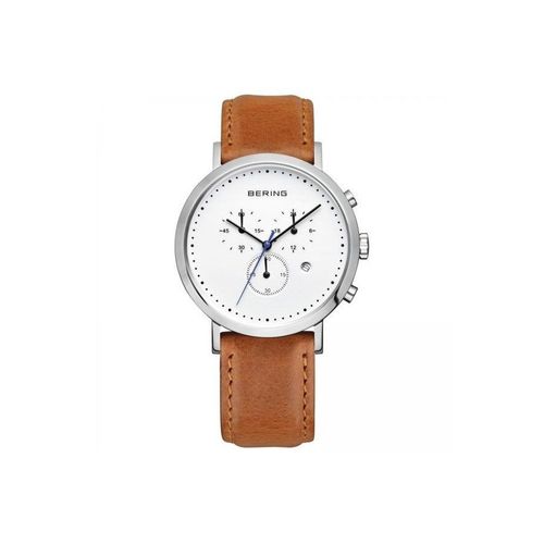 Bering Hommes Montre Chronograph Brun 10540-504