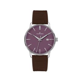 Jacques Lemans - N-209e - Montre Homme - Quartz Chronographe - Chronomètre - Bracelet Cuir Marron